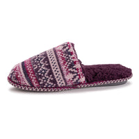 MUK LUKS® Ashlie Scuff Slippers – Cozy Faux Fur Indoor/Outdoor