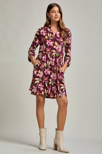 Scarlett Dress – Wrinkle-Free, Travel-Friendly A-Line Dress with Lizzy Neck