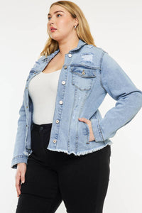 Plus Zoey Denim Jacket