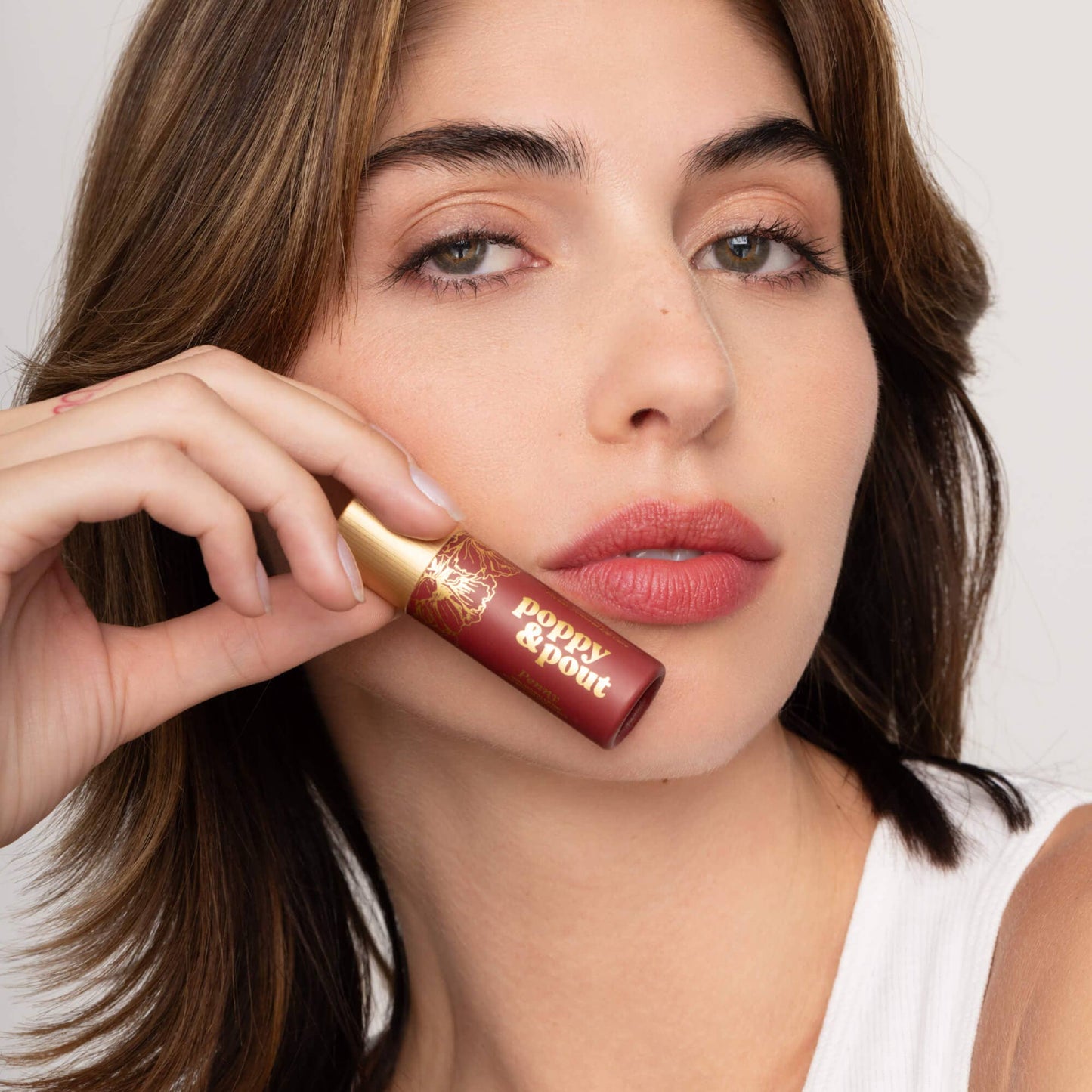 Penny Red Lip Tint – Classic, Buildable Color & Sweet Mint Hydration
