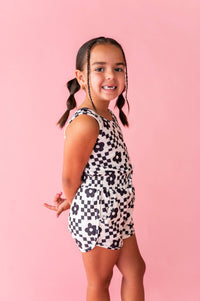 Daisy Dash | Active Tank Romper - COMING SOON!