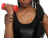 2-in-1 Bracelet Hair Tie Set