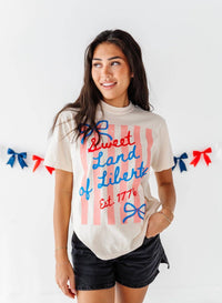 Sweet Land of Liberty | ADULT tees (FULL LENGTH)