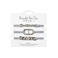 2-in-1 Bracelet Hair Tie Set