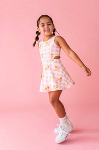 Puppy Picnic | Open Sides Active Dress (with shorts!) - COMING SOON!