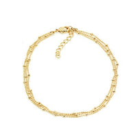 Ankle Bracelets - 14K Gold-Plated