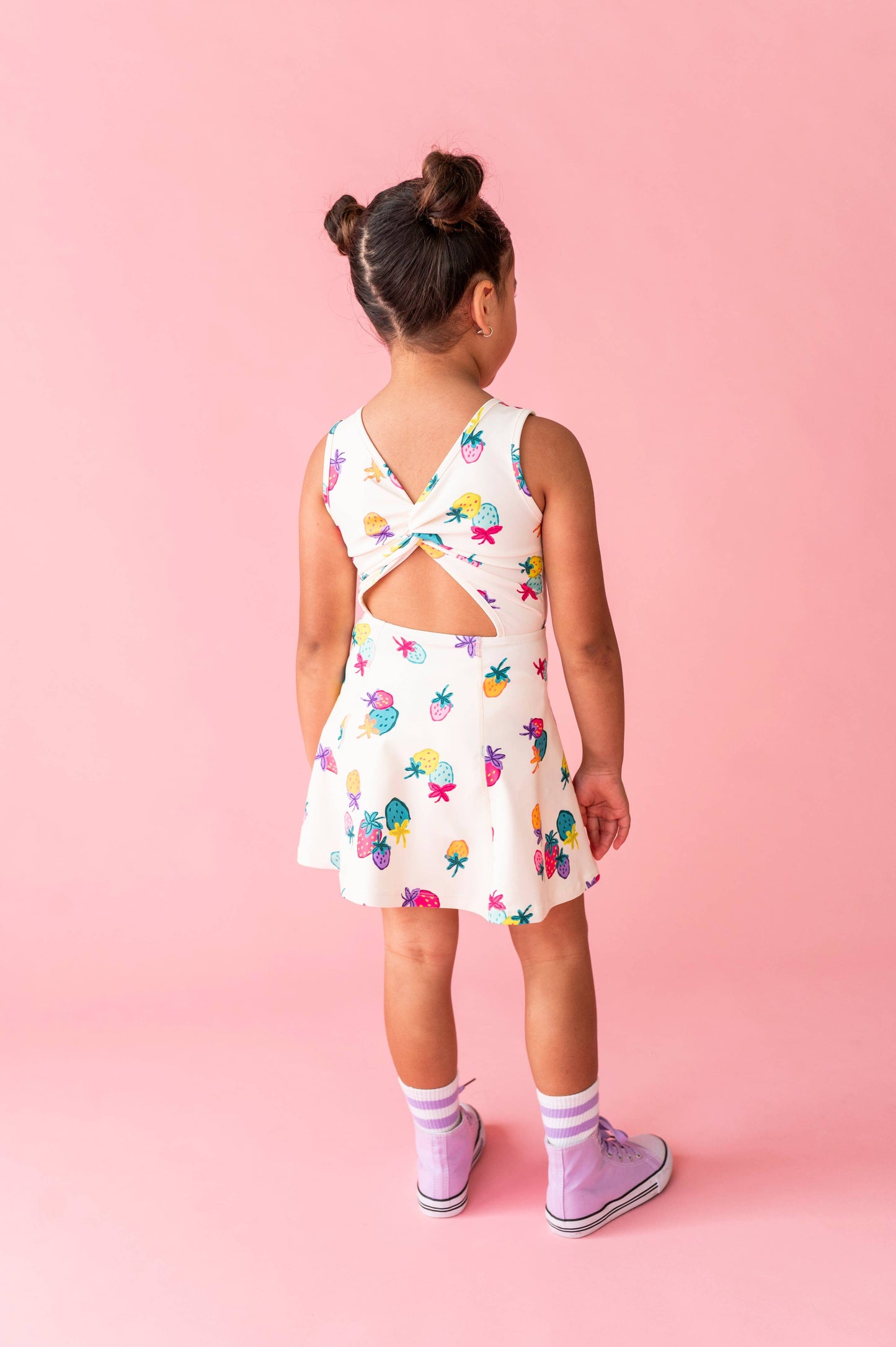 Sugar Berry | Twisty Back Active Dress (with shorts!) - COMING SOON!