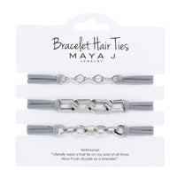 2-in-1 Bracelet Hair Tie Set
