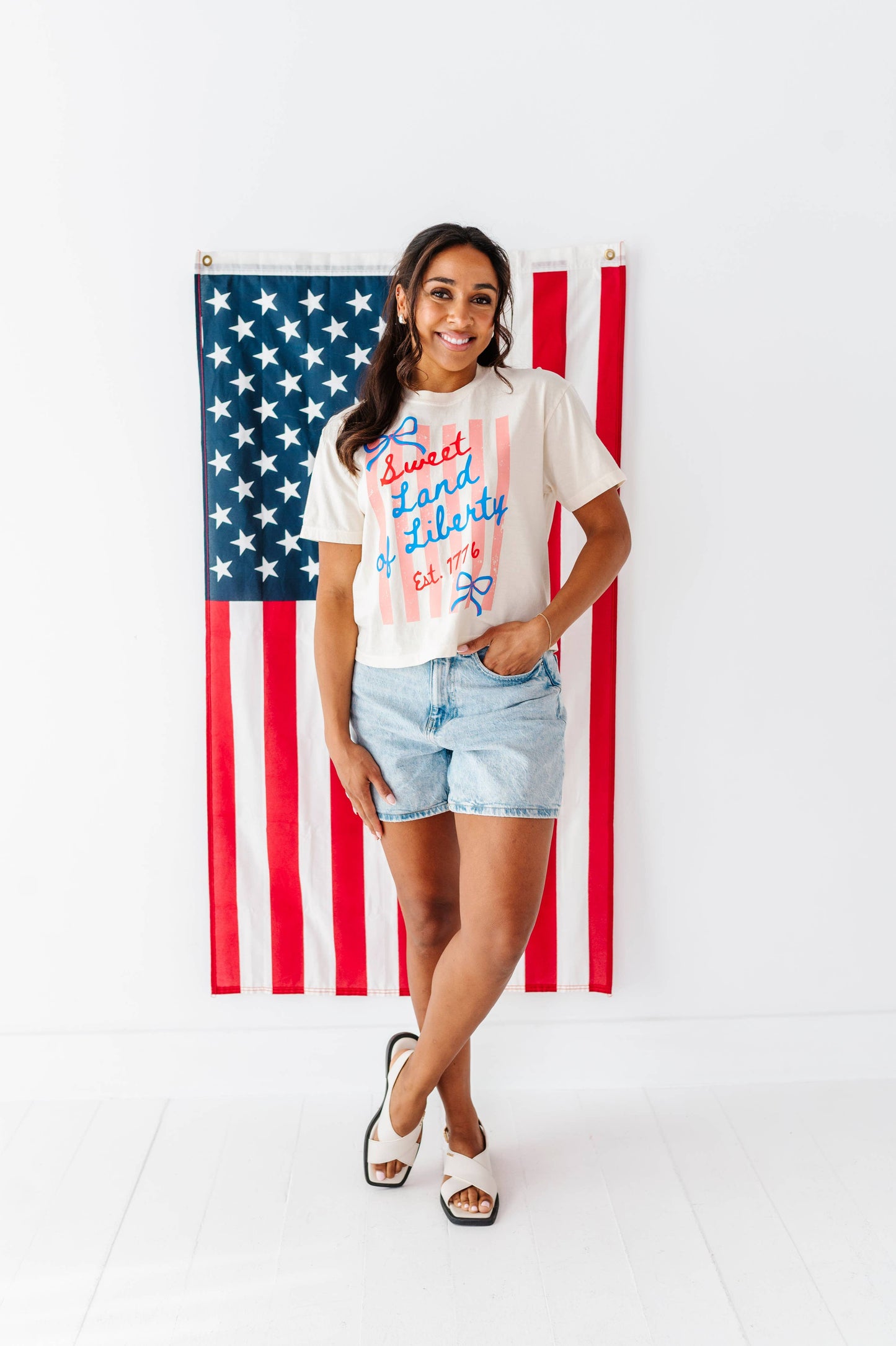 Sweet Land of Liberty | ADULT tees (FULL LENGTH)