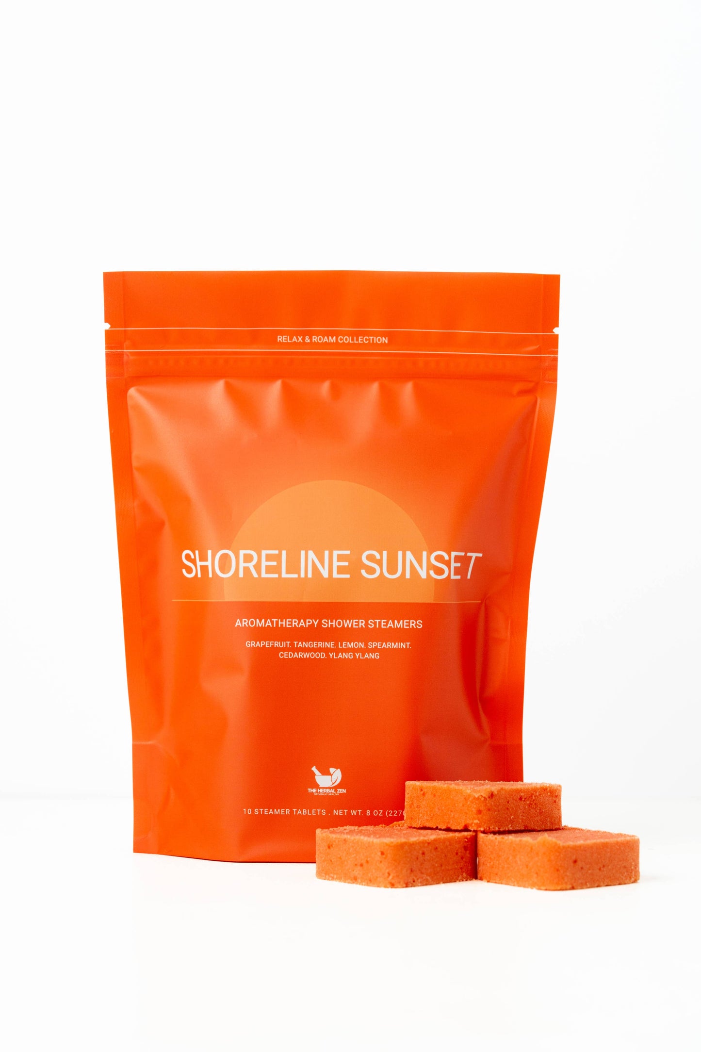 Relax & Roam Shower Steamers | Shoreline Sunset