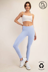Butter Soft High Waist Full-Length Leggings with Pockets – Plus