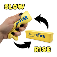 Fun Doh 6" Butter Stick Slow-Rise Squishy Toy