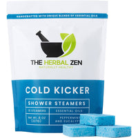 Cold Kicker Shower Steamers – Eucalyptus Mint Aromatherapy