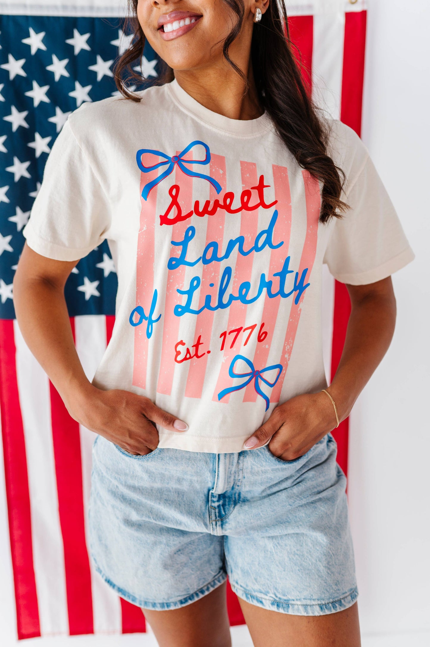 Sweet Land of Liberty | ADULT tees (FULL LENGTH)