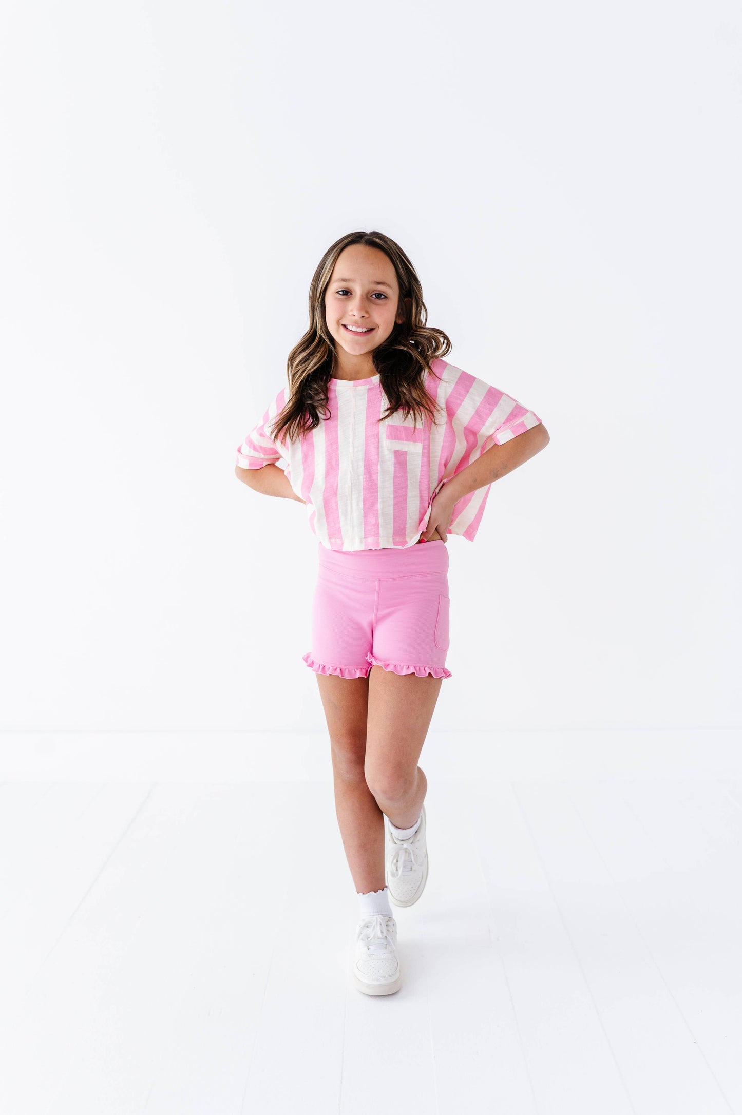 Cotton Candy Stripe | Boxy Crop - COMING SOON!