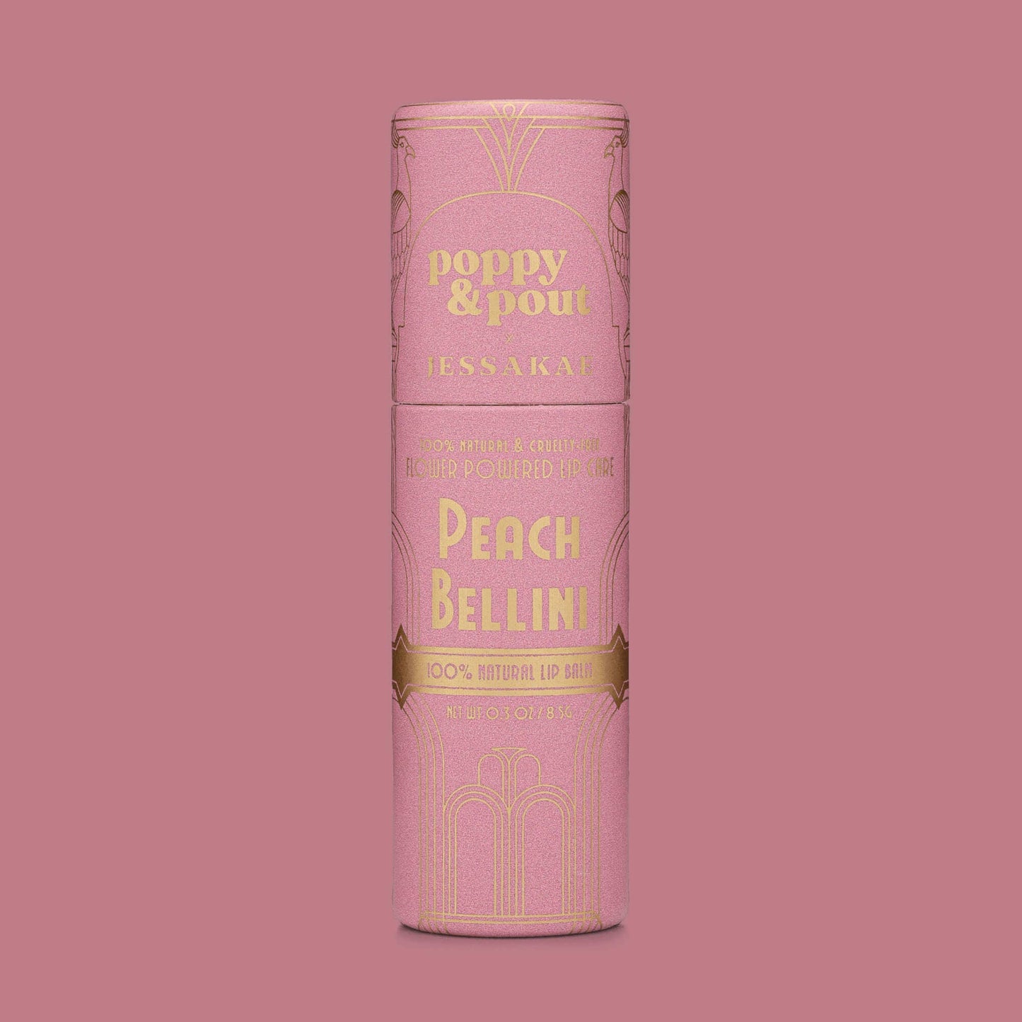 Peach Bellini Lip Balm – Natural, Peachy & Radiant Hydration
