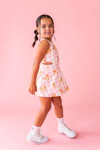 Puppy Picnic | Open Sides Active Dress (with shorts!) - COMING SOON!