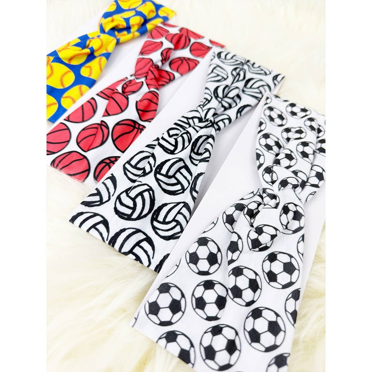 Sports Theme Headwrap Set