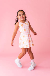 Puppy Picnic | Open Sides Active Dress (with shorts!) - COMING SOON!