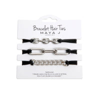 2-in-1 Bracelet Hair Tie Set
