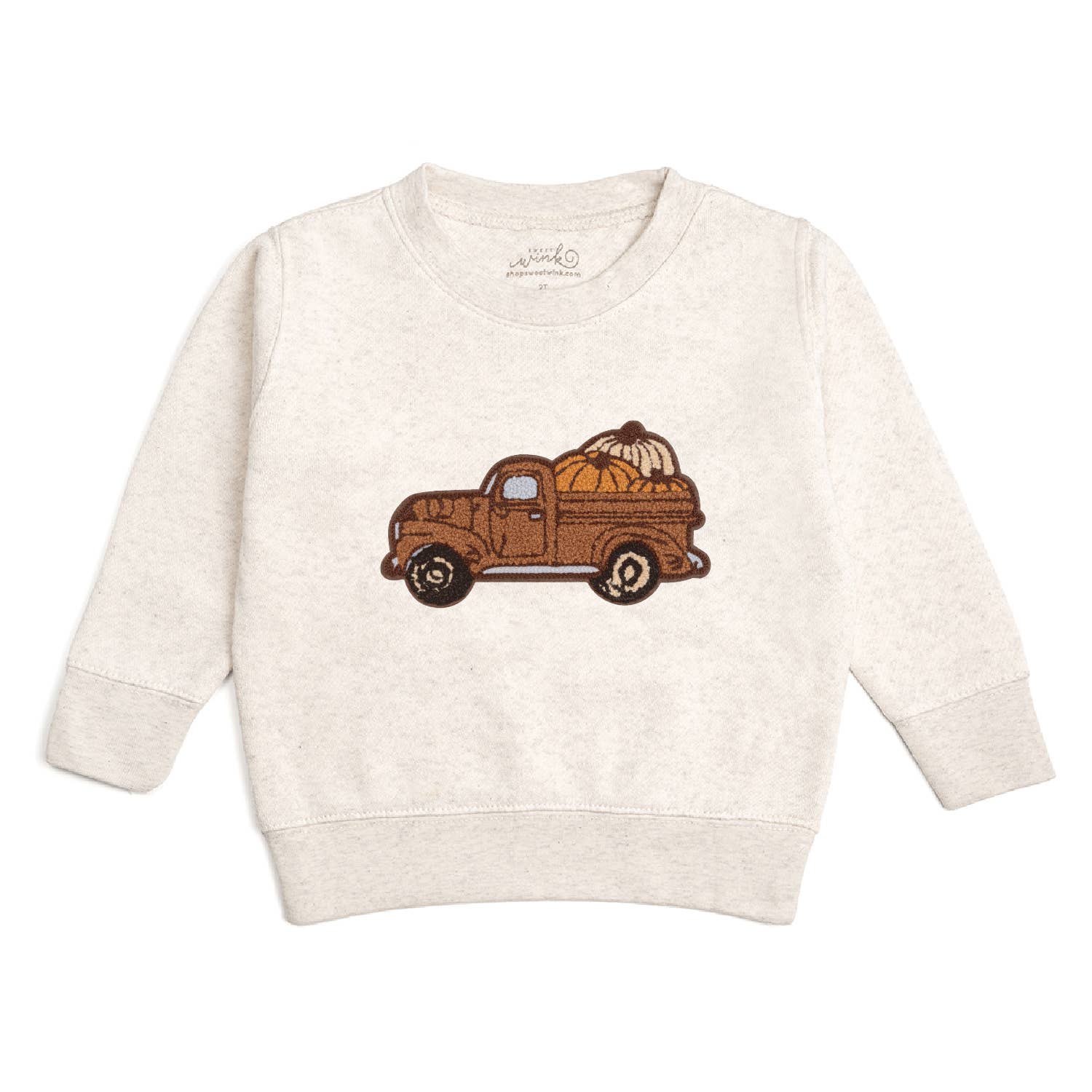 Fall Truck Patch Sweatshirt