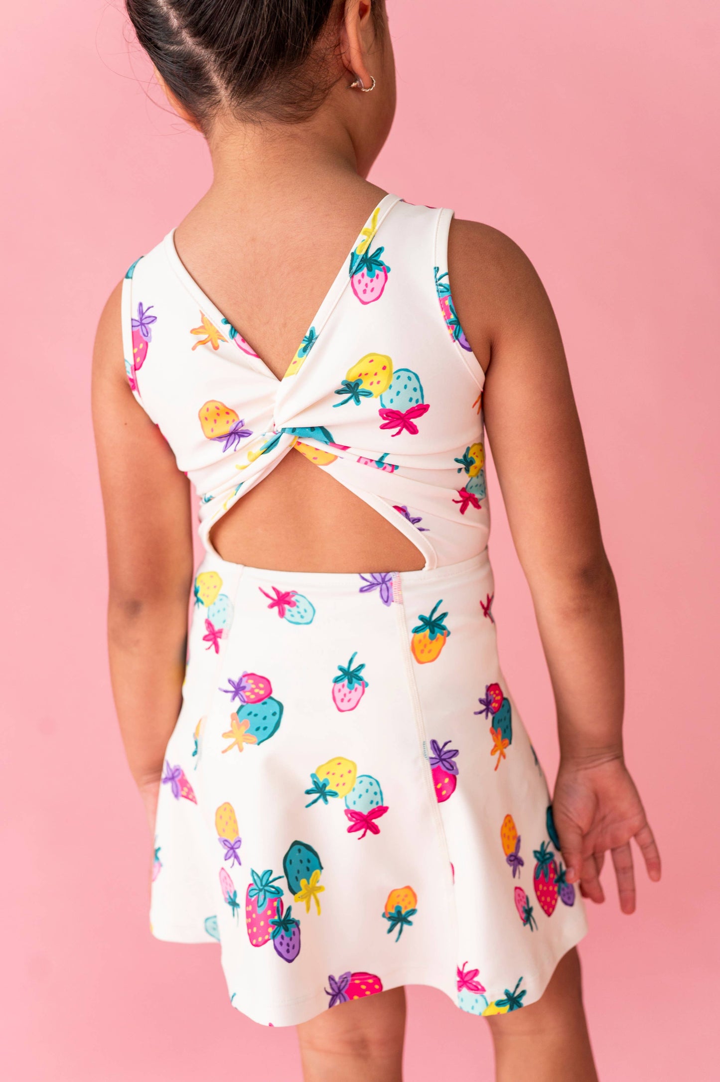 Sugar Berry | Twisty Back Active Dress (with shorts!) - COMING SOON!
