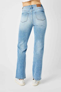 Judy Blue High Waisted Tummy Control Straight Jeans