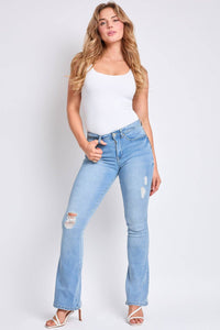 Essential High Rise Flare Jeans – Long Inseam, Tall Fit, Retro 70s Style