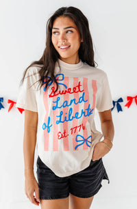 Sweet Land of Liberty | ADULT tees (FULL LENGTH)