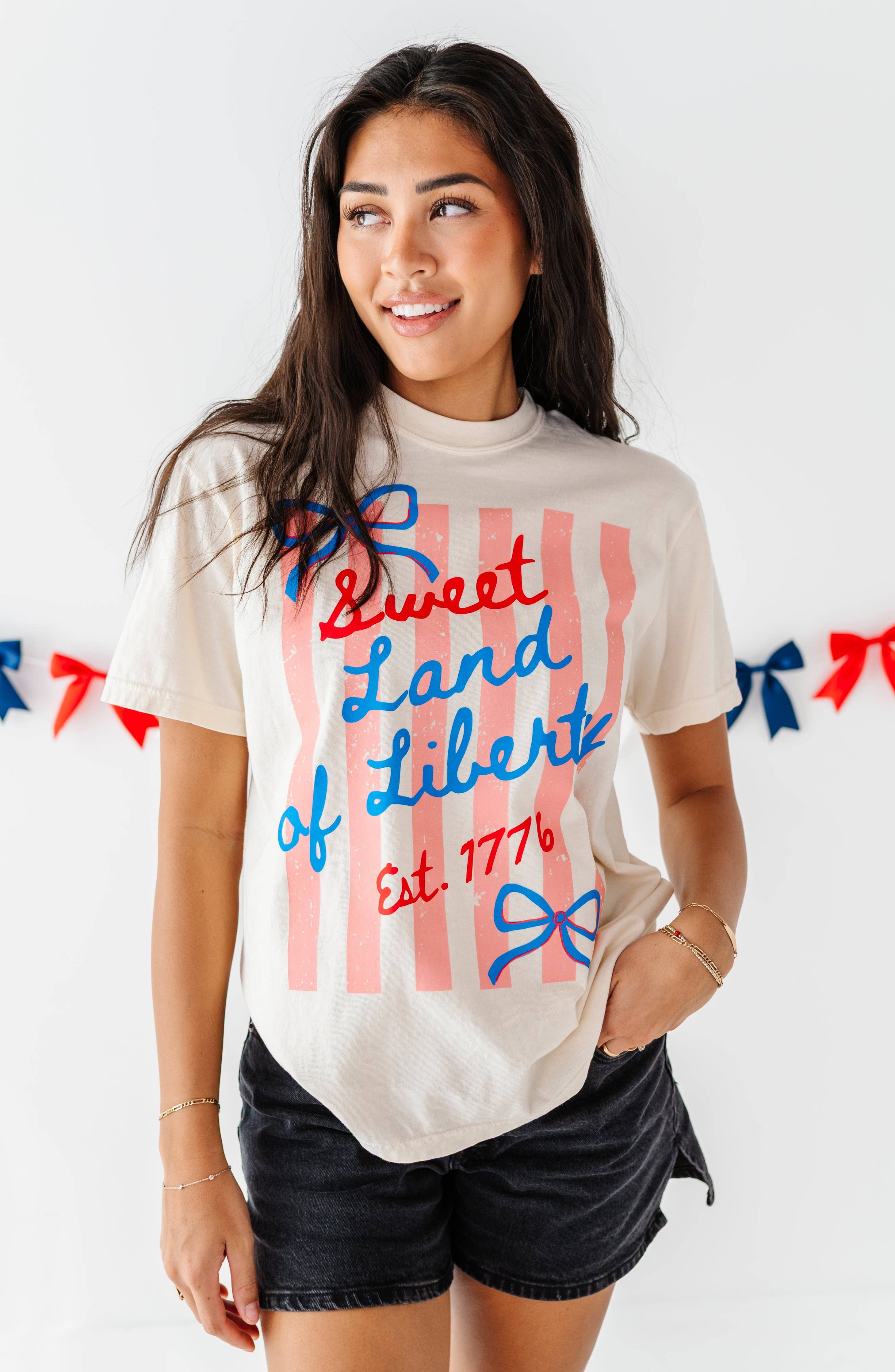 Sweet Land of Liberty | ADULT tees (FULL LENGTH)
