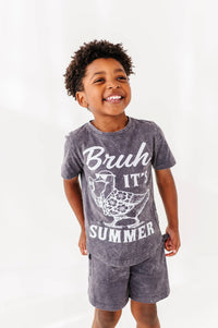 Bruh It's Summer | Charcoal Graphic Tee - COMING SOON!