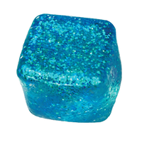 Fun Doh Glow in the Dark Squishy Sparkle Cube