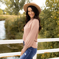 Cora High Neck Blouse