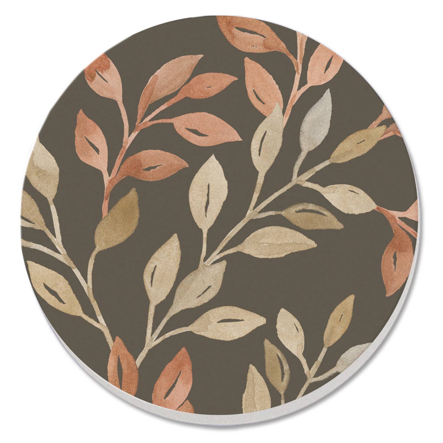 Autumn Cork Backed Coasters – 4" x 4" Drink Coasters for Stylish Surface Protection