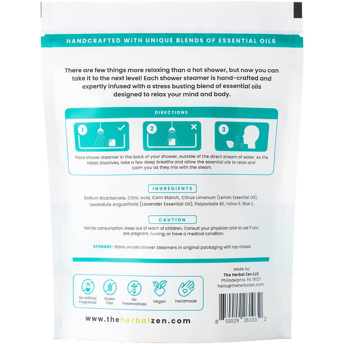 Stress Fighter Shower Steamers – Calming Self-Care Essential
