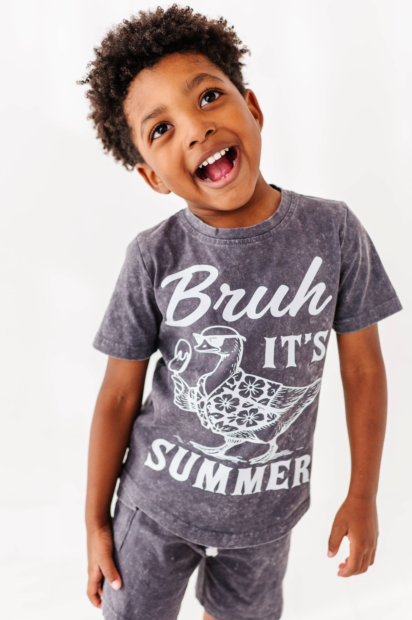 Bruh It's Summer | Charcoal Graphic Tee - COMING SOON!
