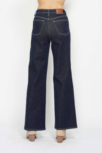 Judy Blue High Waisted Tummy Control Retro Wide Leg Jeans