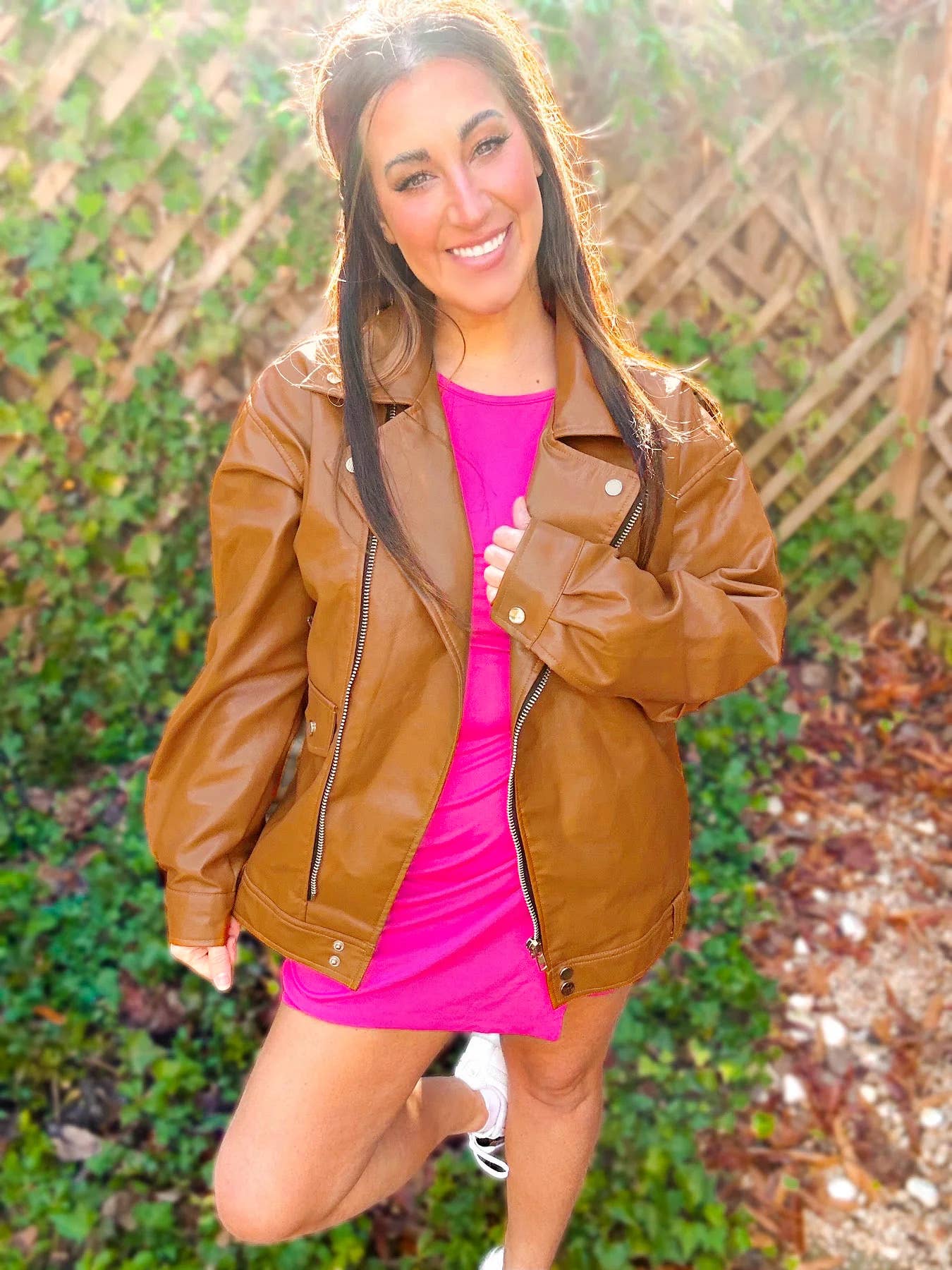 Oversized Vegan Leather Jacket – The Perfect Staple Layer