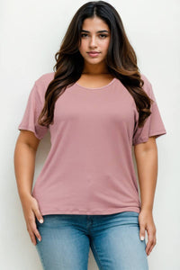 Basic Short Sleeve T-shirt - Plus Size