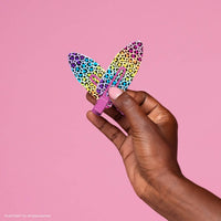Lisa Frank x Kitsch XL Creaseless Clips in Rainbow Leopard