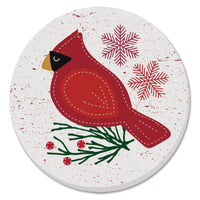 Holiday Cork Backed Coasters – 4" x 4" Drink Coasters for Stylish Surface Protection