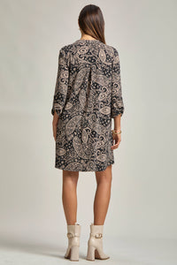 Scarlett Dress – Wrinkle-Free, Travel-Friendly A-Line Dress with Lizzy Neck