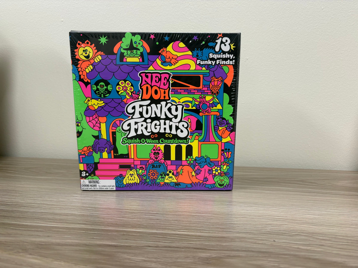 NeeDoh 2026 Advent Calendar Halloween Funky Frights Squish-O-Ween