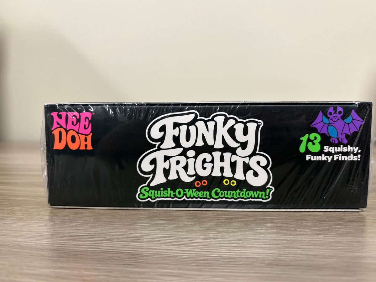 NeeDoh 2026 Advent Calendar Halloween Funky Frights Squish-O-Ween