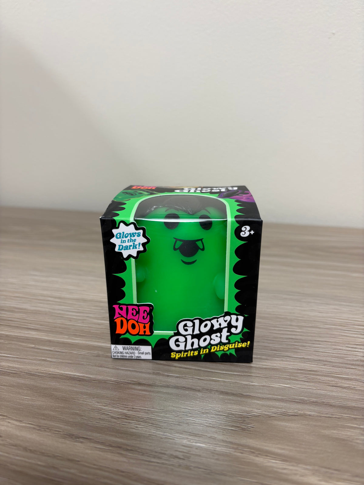 NeeDoh Halloween Glowy Ghost - Green