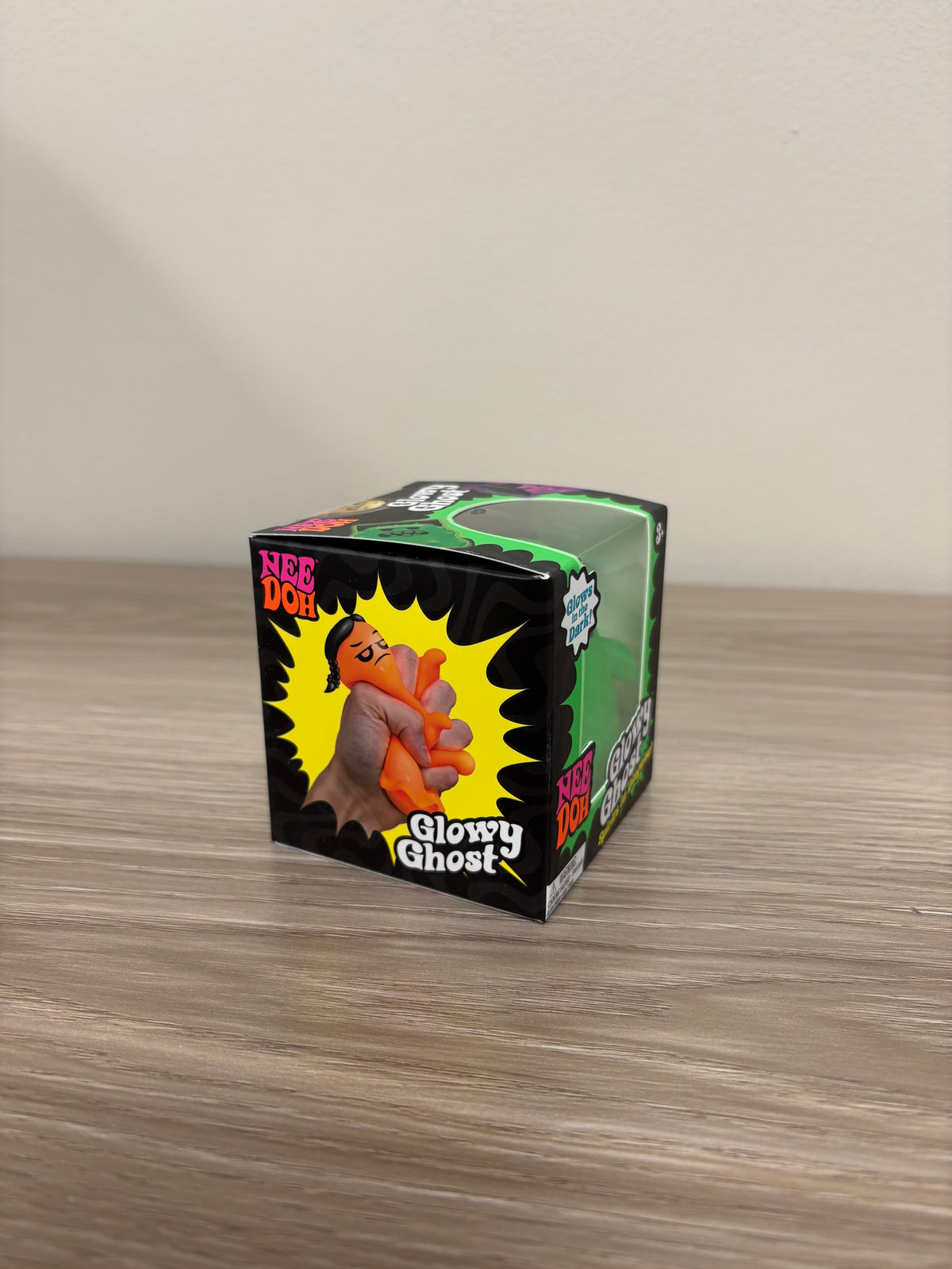 NeeDoh Halloween Glowy Ghost - Green
