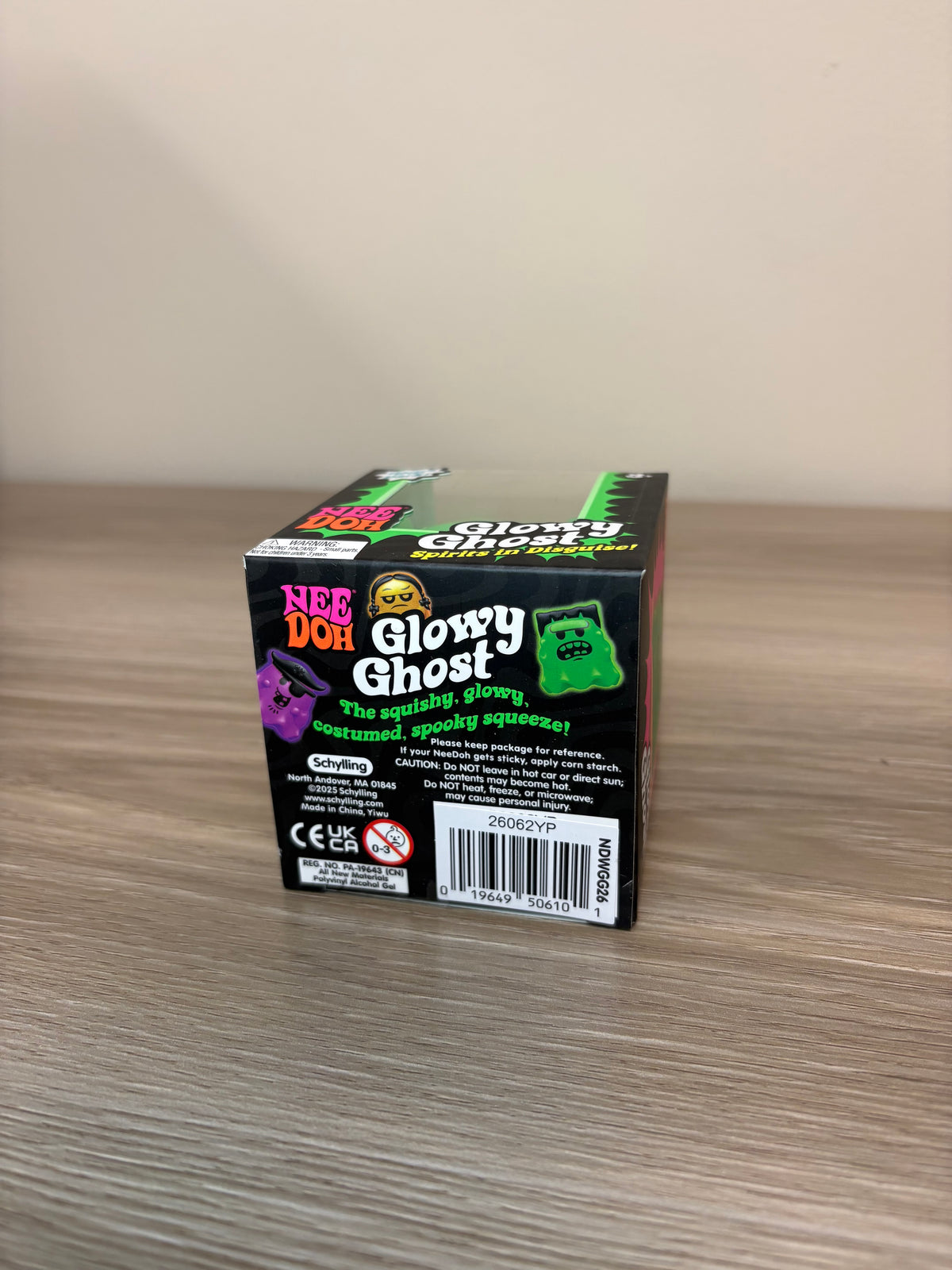 NeeDoh Halloween Glowy Ghost - Green