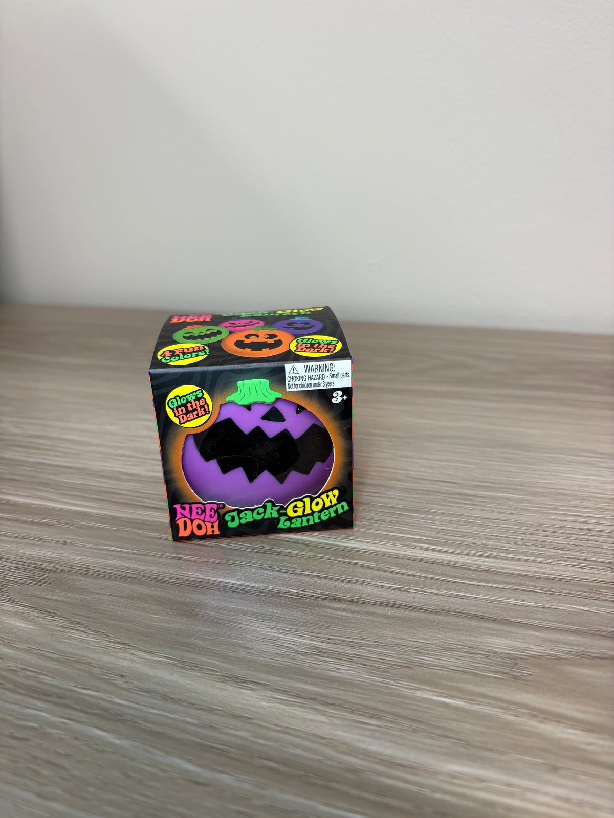 Needoh Jack Glow Lantern - Glow in The Dark Pumpkin Face