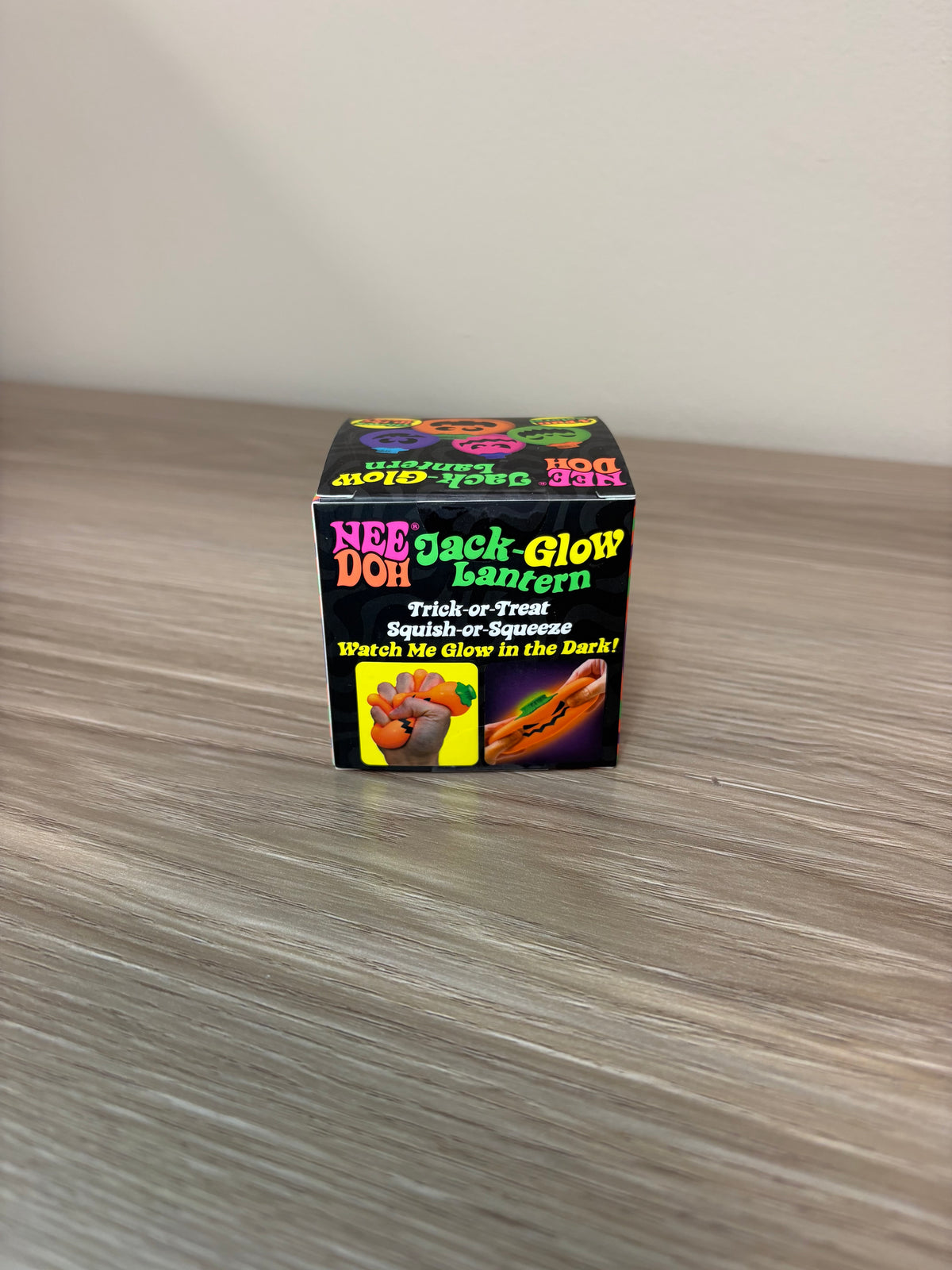 Needoh Jack Glow Lantern - Glow in The Dark Pumpkin Face
