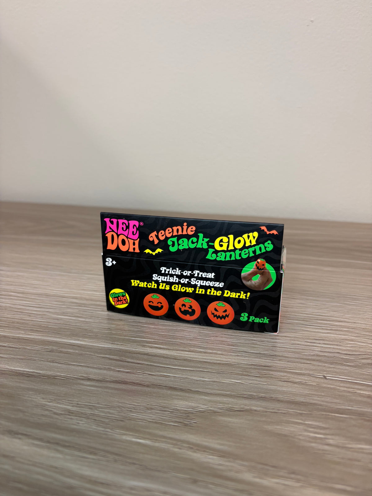 NeeDoh Teenie Jack-Glow Lanterns 3-Pack